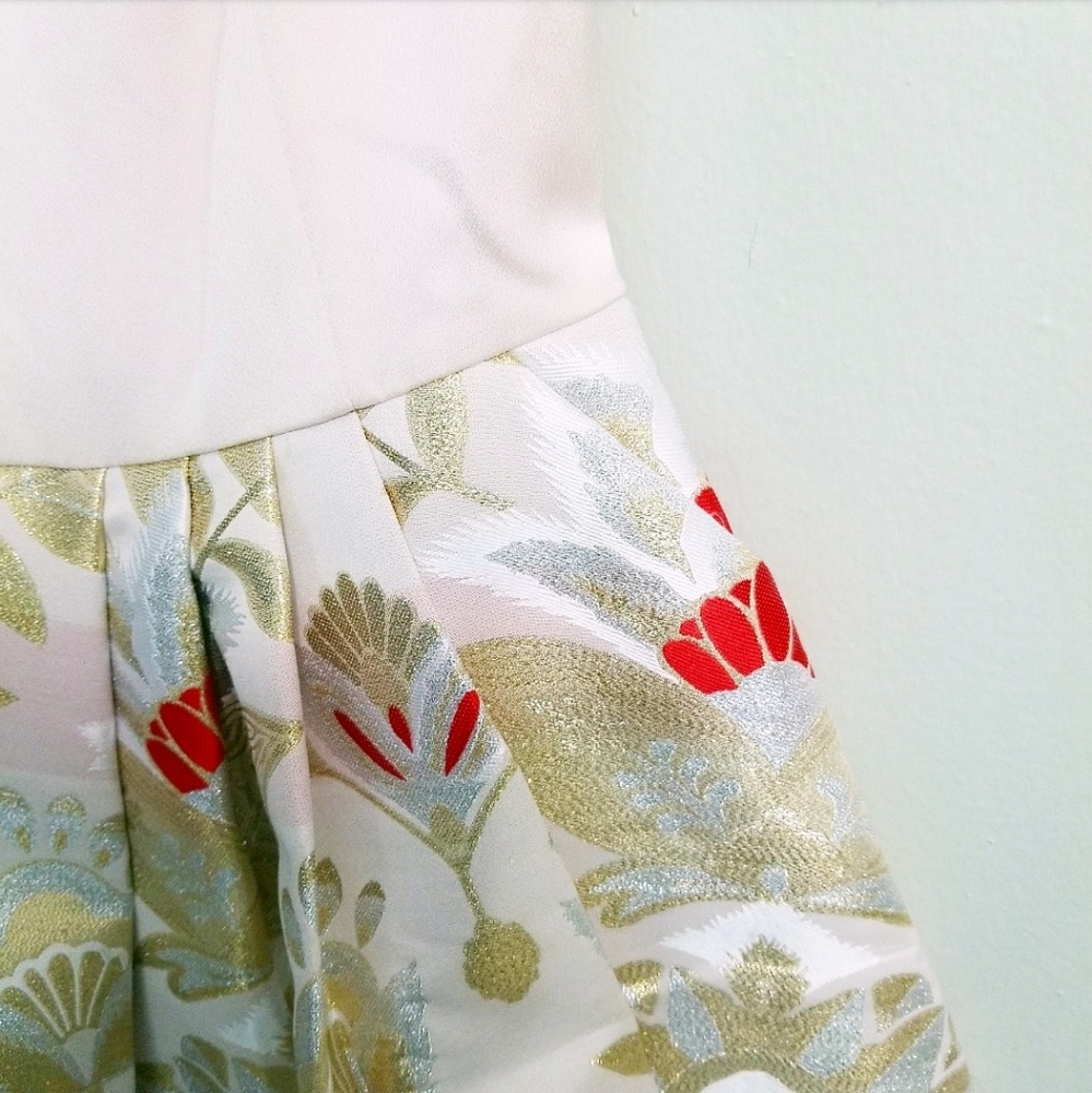 💥LAST 1💥NWT TED BAKER OPULENT ORIENT MIDI DRESS - Picture 7 of 8